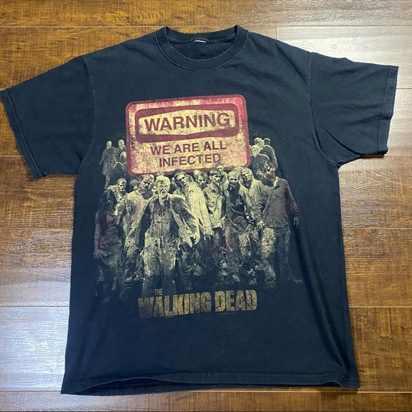 2012 Licensed AMC The Walking Dead Walkers Tee - Picture 1 of 5